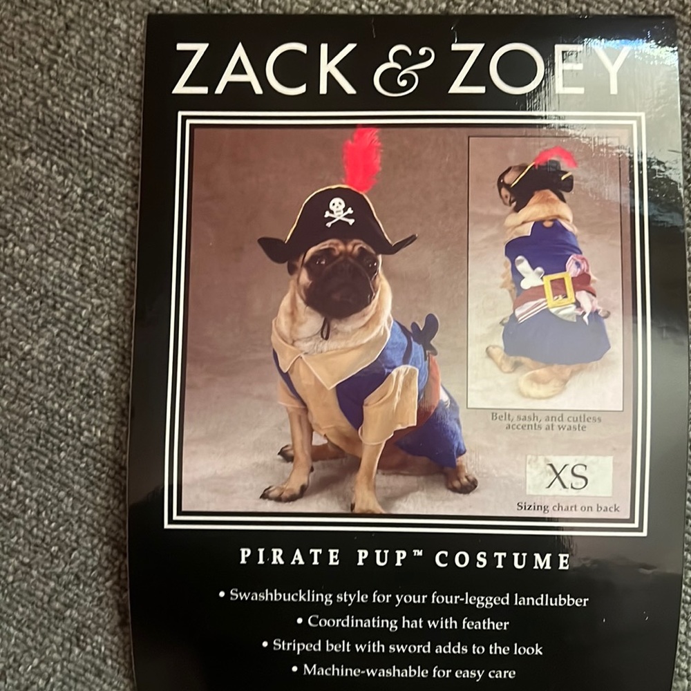 Pirate Pup costume